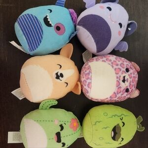McDonald's Squishmallows Happy Meal Toys, Set Of 6